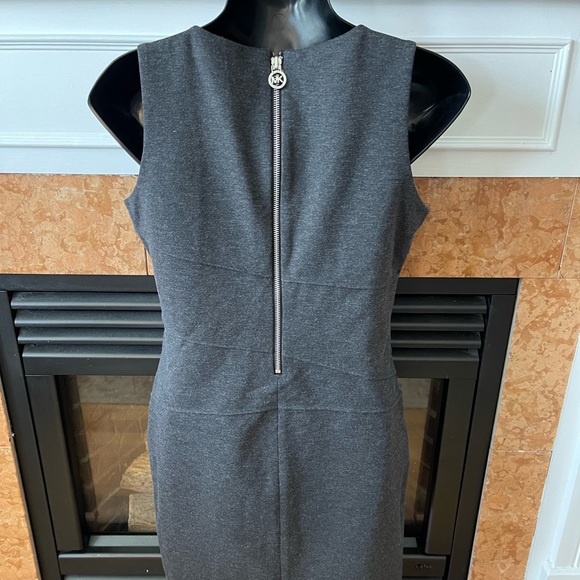 Micheal Kors Sleeveless Dress with Zipper Detail - Picture 2 of 10